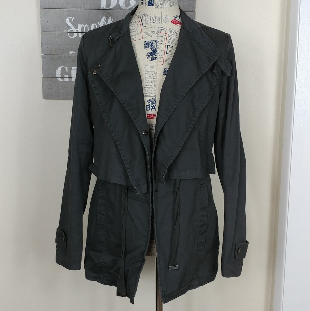 Mossimo Supply Co. Dark Gray Utility Jacket